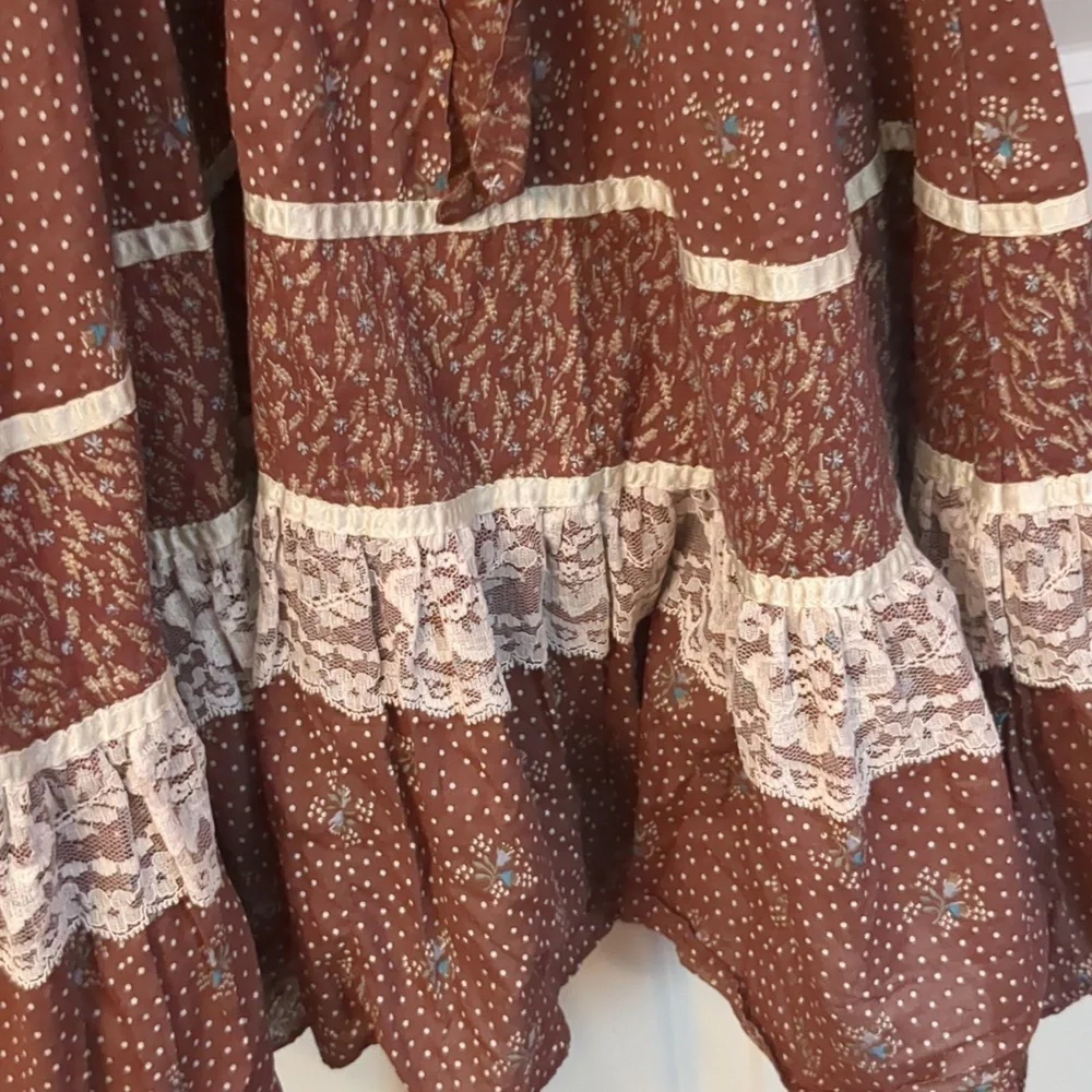 Gunne Sax Vintage Calico Dress - Picture 10 of 14